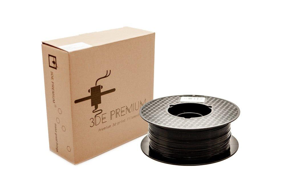 Product 3DE Premium - PLA Opaque - Black - 2.85mm - 1 kg image