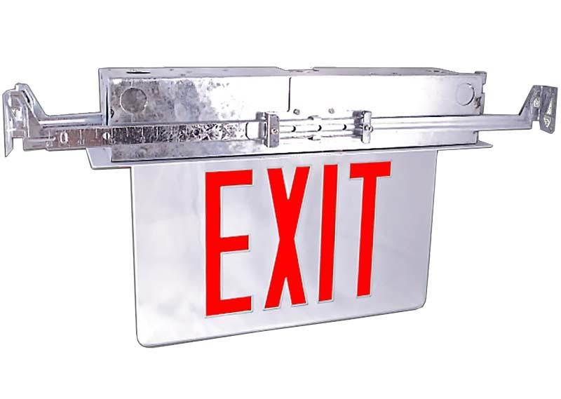 Product ELR - LED Recessed Edgelit Exit Sign image
