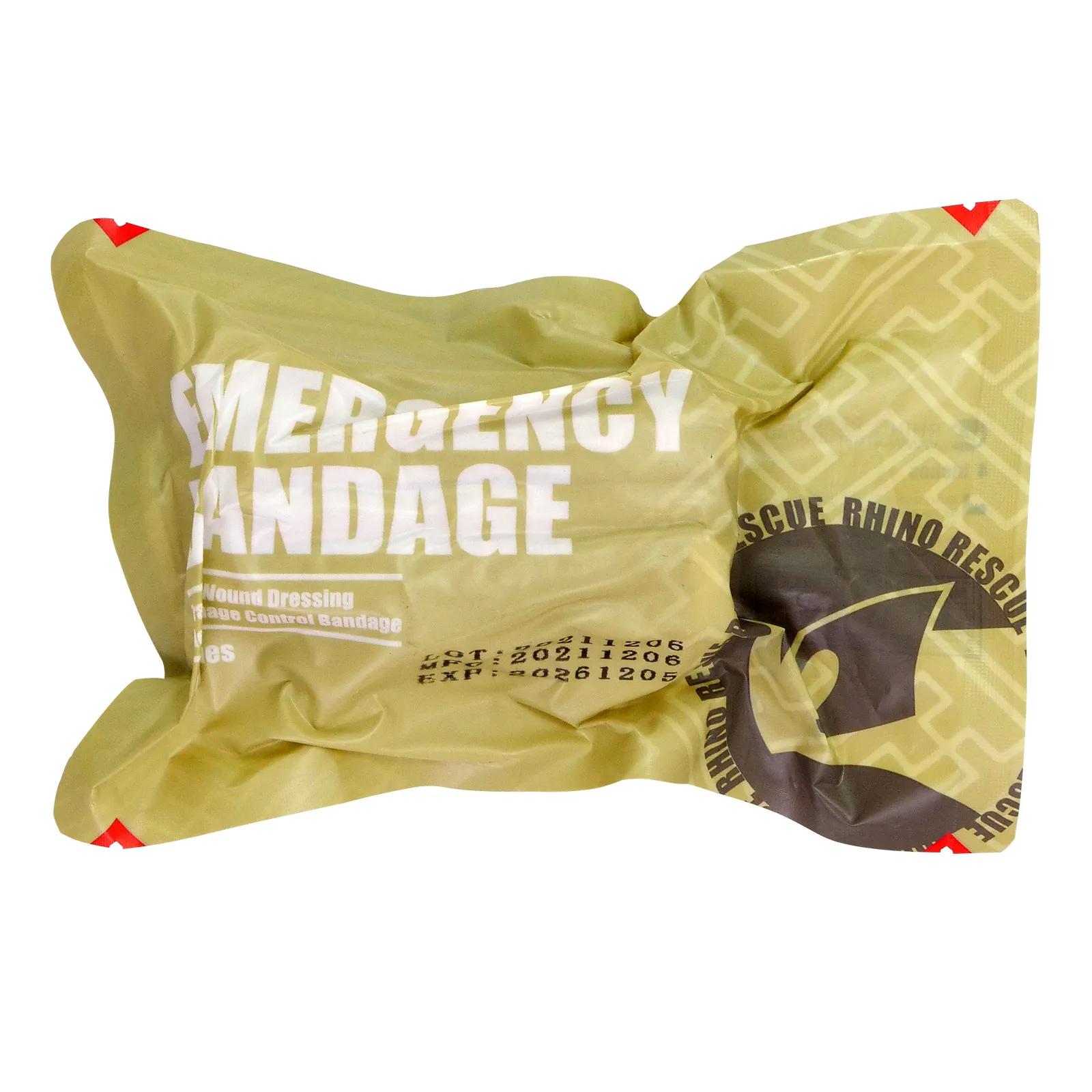 Product 4/6/8in Emergency Bandage RHINO Rescue Compression Wound Tactical Trauma Dressing Combat Isreali Abd Bandage,Abdominal Bandage - EMSRUN image