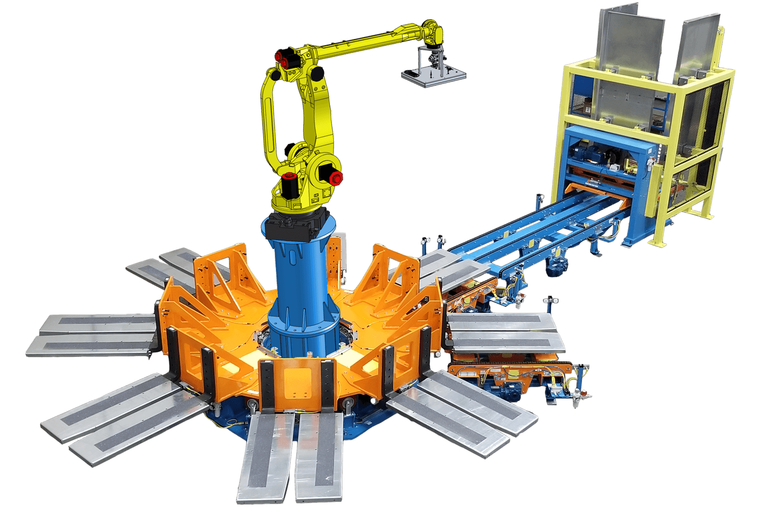 Product Palletizing Turntable – An Alternative Engineering Solution image