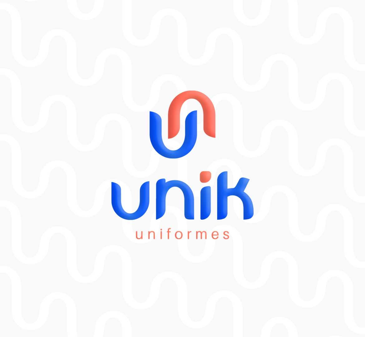 Product Unik Uniformes • Agência Really • Branding image