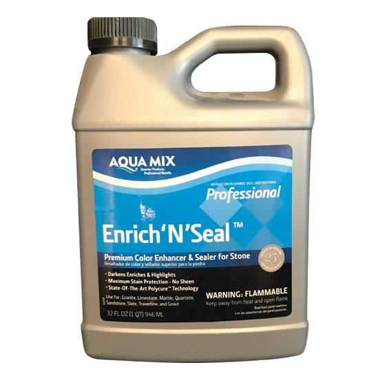 Product Aqua Mix Enrich 'N' Seal Penetrating Sealer 16 oz - Aggranite Sinks image