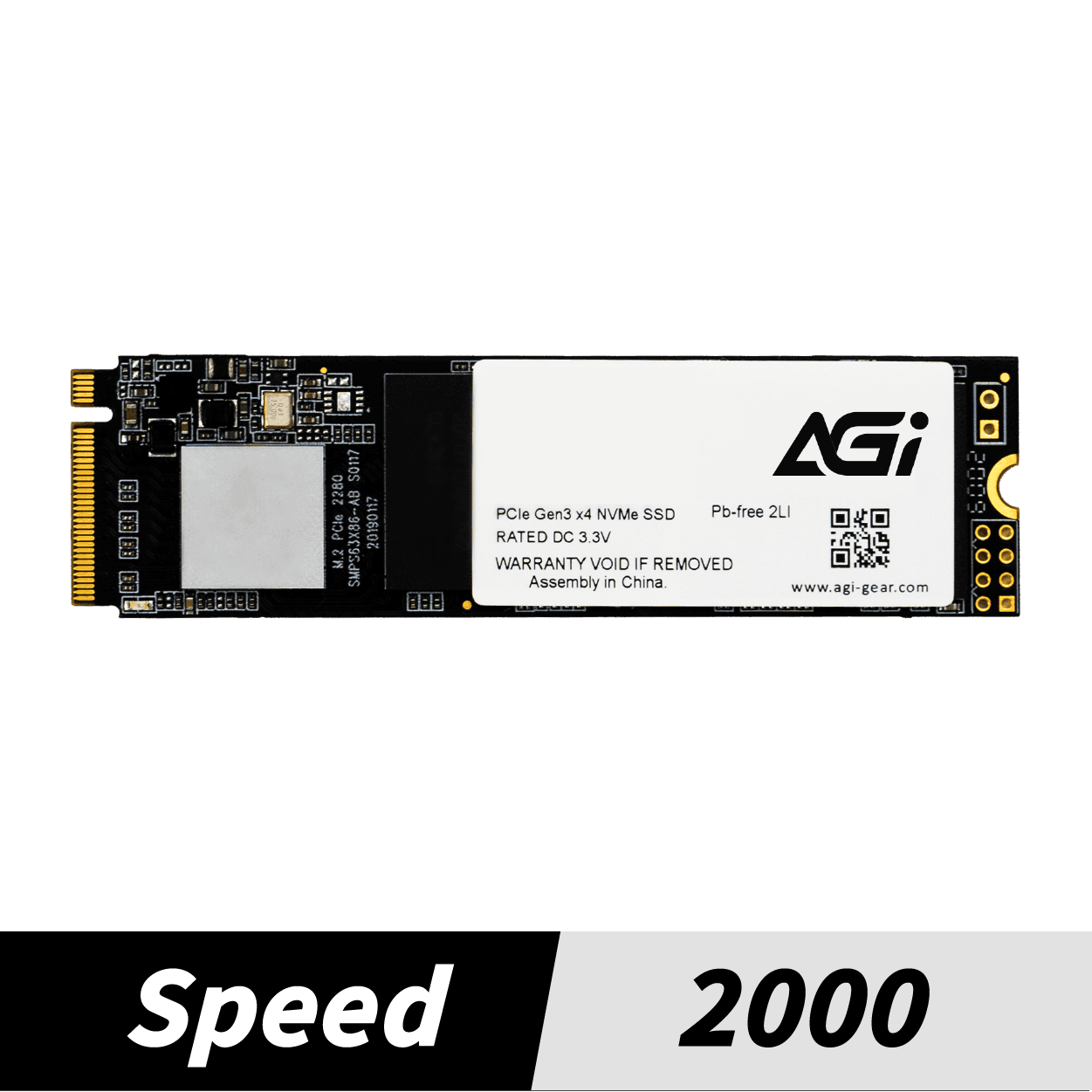 Product AI198 M.2 PCIE SSD - AGI Technology - Flash memory image