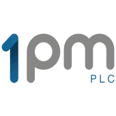 1pm plc Logo