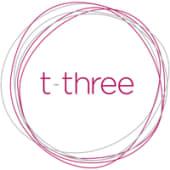 T-three Logo