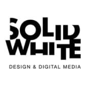 SOLID WHITE design & digital media Logo