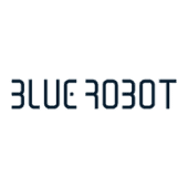 Blue Robot Logo