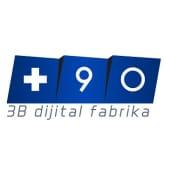 +90 3B Dijital Fabrika Logo