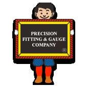 Precision Fitting and Gauge Logo