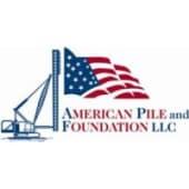 American Pile and Foundation Logo