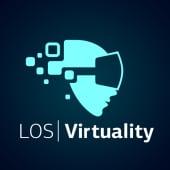 Los Virtuality - Virtual Reality Gaming Center Logo