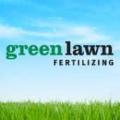Green Lawn Fertilizing Logo