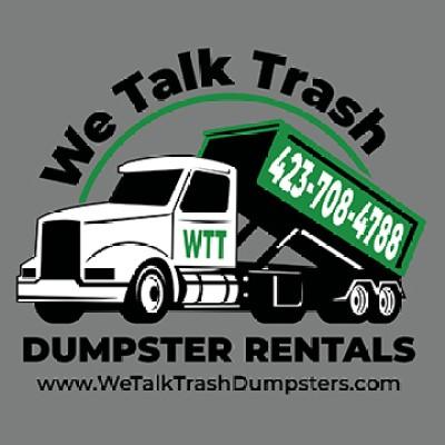 We Talk Trash Dumpsters Logo