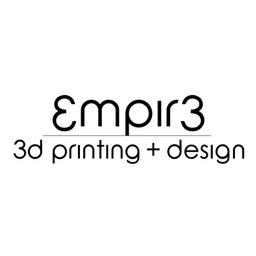 Empire 3D Printing + Design Logo
