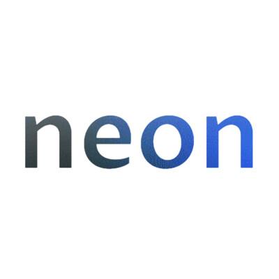 neon. Digital Innovation & UX Strategy Logo