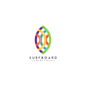 Surfboard Digital Logo
