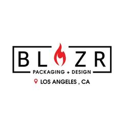 BLAZR Packaging + Design Logo
