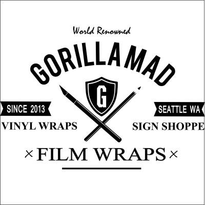 Gorilla Mad Film Wraps Logo