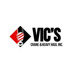 VIC's Crane & Heavy Haul Logo