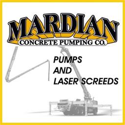 Mardian Concrete Pumping Co. Logo