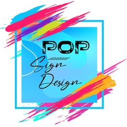 Pop Sign Design Logo