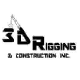Three D Rigging and Construction Inc. Logo