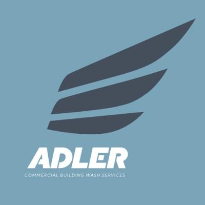 ADLER - COMMERCIAL BUILDING WASH SERVICES Logo