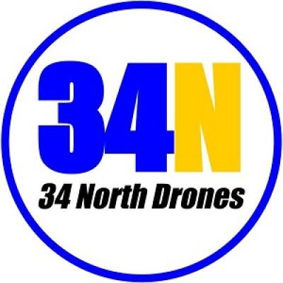 34 North Drones's Logo