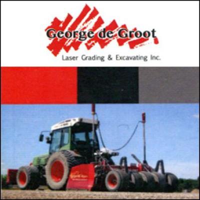 George de Groot Laser Grading & Excavating Logo