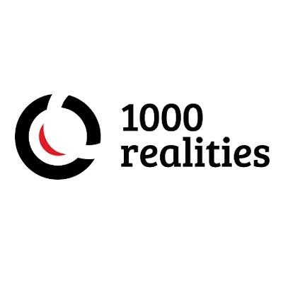 1000 realities Logo