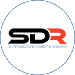 SDR - Software Development & Research Logo