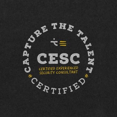 CESC (Certified Experienced Security Consultant) from Capture the Talent's Logo