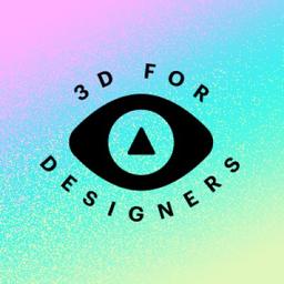 3D for Designers Logo