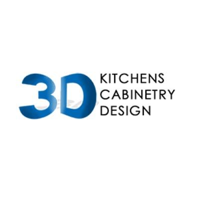 3D Kitchens Cabinetry Design Logo