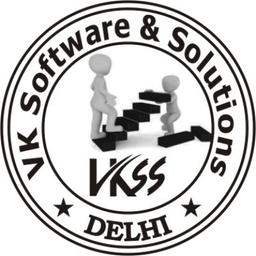 VK SOFTWARE & SOLUTIONS Logo
