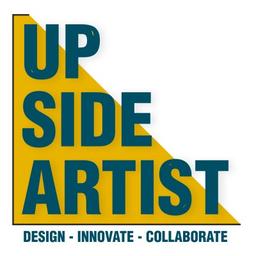 Upside Artist Design Studio Logo