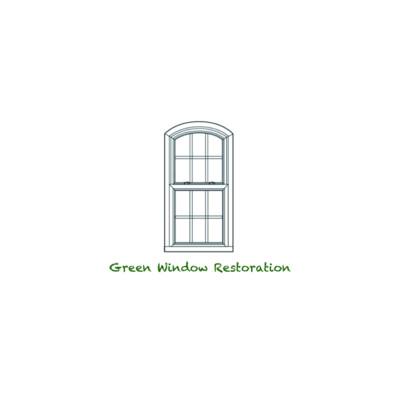 Green Window Restoration Logo