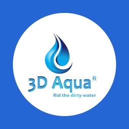 3D Aqua Water Treatment Company Logo