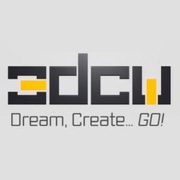 3D Creative World Logo
