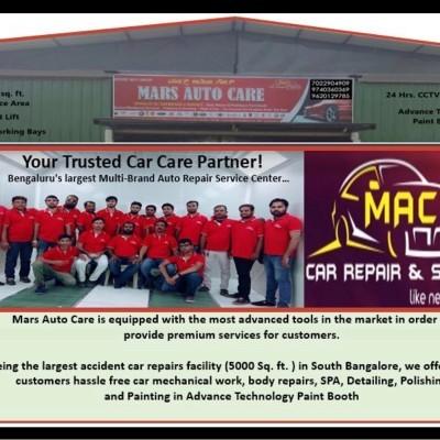 Mars Auto Care Service Center Logo