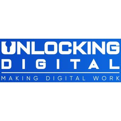 Unlocking Digital Logo