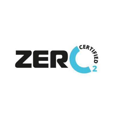 ZEROCertified. Carbon Negative Impact Logo