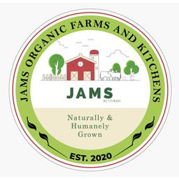 JAMS Organic Farms and Kitchens Logo