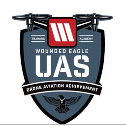 Wounded Eagle UAS Logo