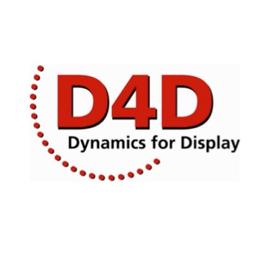 DYNAMICS FOR DISPLAY - D4D Logo