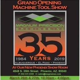 Magnum Precision Machines Inc. Logo