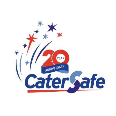 CaterSafe - Celebrating 20 years - Your Cleaning & Hygiene Partner Logo