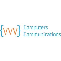 VVV Computers and Communication Logo