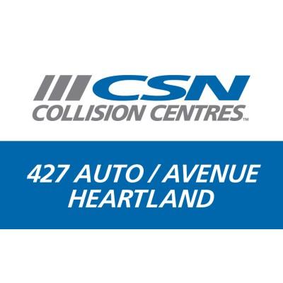 CSN 427 Auto | Avenue | Heartland Collision Logo