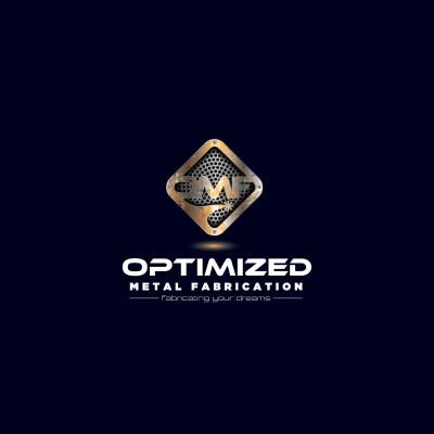 Optimized Metal Fabrication Logo